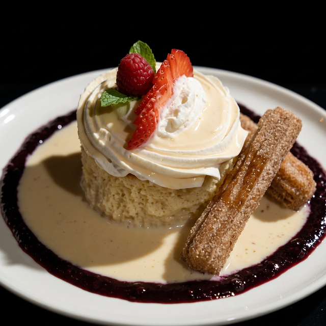 Three - Milk Cake (Tres Leches).